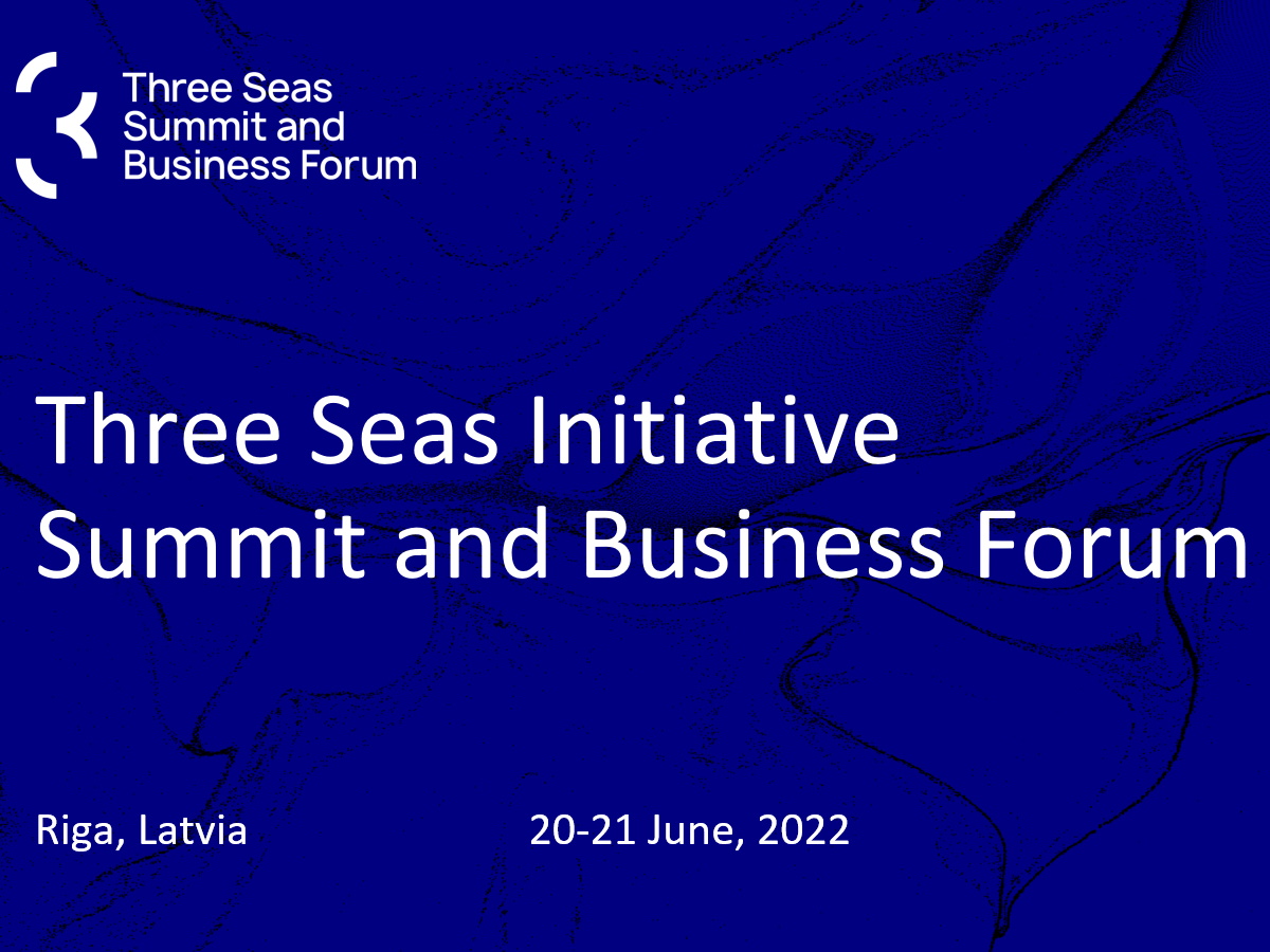 Three-Seas-Summit vom 20.-21. Juni 2022 in Riga